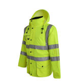 Safety Rain Jacket with ANSI107 (C2442)