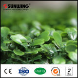 Decorative Indoor Plastic Hedge Fence Artificial Leaves