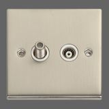 Satelite Socket + TV Socket
