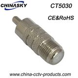 CCTV F Female to Male RCA Connector (CT5030)