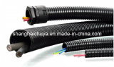 Plastic PA/PE/PP Electrical Corrugated Pipe for Auto Cable Covering