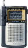 Kchibo Kk-808 FM/TV Sound/MW/Sw 8 Band Radio