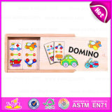 2015 Wooden Crops Domino Game Toy for Kids, New Style Domino Chess Game for Children, Fashion Domino Game Set Wholesale W15A028