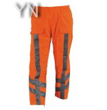 Orange High Visibility Safety Pant
