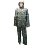 Military Digital Woodland Camouflage Rainsuit/ Rainwear