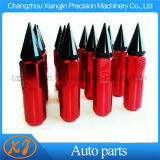 20 PCS M12X1.5 Red Black Spiked Extended Tuner Lug Nuts