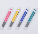 Cheap Price Plastic Promotion Solid Colorful Ballpoint Pen Tc-6035