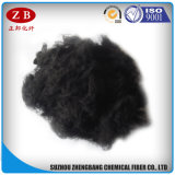 2.5D/3D*51mm/64mm Black Polyester Fiber for Carpet, Nonwovens