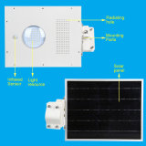 LED Solar PIR Motion Sensor Lights, All in One Solar Street Light Solar Area Light 10watt