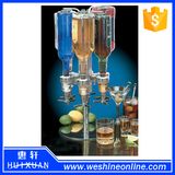 Bar Mounted Wine Alcohol Liquor Shot Dispenser for 4 Bottles