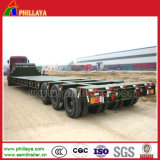 100-150 Tons Lines-Axles Lowbed Heavy Duty Trailer