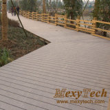 Outdoor WPC Composite Wood Flooring for Public Project
