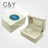High Gloss Wood White Jewelry Case