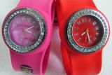 2014 Lovely Lady Jewelry Popular Design Silicone Watch