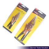 TPR Handle Long Nose Jaw Locking Plier (T03175)