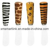 Animal Skin Lines Decor Handle Butter Spreader