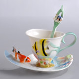 Franz Fish Cup Set Made in Porcelain (AS-01303)
