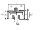 Hydraulic Fitting 1BM