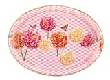 Oval Shape Flower Promotion Gift Dinner