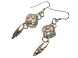 925 Sterling Silver Drop Earrings Fashion Jewellery (SE0069)