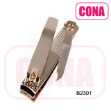 Personal Care Gold Plated Nail Clipper (B2301)