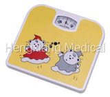 Bathroom Scale with Carton Picture
