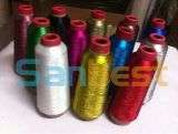 Colorful Metallic Embroidery Thread with Polyester or Rayon