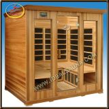 4 Person Infrared Sauna House/IR Sauna Cabin for Sale (IDS-LC40)