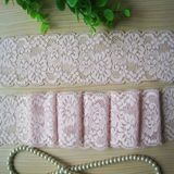 Knitted Jacquard Elastic Design Nylon Fabric Lace