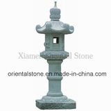 Japanese Granite Stone Sculpture Outdoor Decoration Candle Lantern