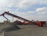 Fixed Belt Conveyor for Moving Gravel, Dirt, Sand, Rock, Mud...