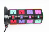 Outlet Universal, Desktop USB Power Strip, Electrical Socket with USB