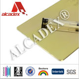 Golden Mirror Surface Aluminum Composite Panel
