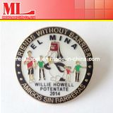 Soft Enamel with Epoxy Dome Pin (ML-T061614-04)