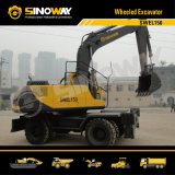 Wheeled Excavator with 15 Ton Operating Weight