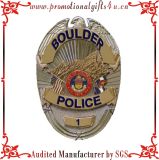 Metal Boulder Police Badge