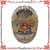 Metal Boulder Police Badge