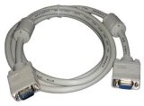 Male to Female VGA Cable with Magnet Ring