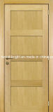 Oak Veneer 4 Panel Shaker Style Wooden Main Door Design