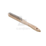 The Newest Style Steel Wire Brush with Wooden Handle, Brush Wire Brush Cleaning Brush (SJIE3001)