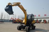 70HP China Wheeled Excavator (HTL65-8)