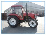 50HP 4WD Hydraulic Steering Garden Farm Tractor with Front Loader