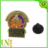 Nickel Plated Enamel Lapel Pin Badge (UM-3970)