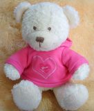 Plush and Stuffed Teddy Bear Toy with Printed T-Shirt (HD-PL-114)