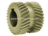 Precision Machined Bronze Double Helical Gear