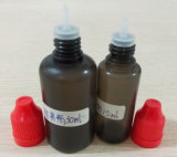 ISO9001 10ml PE Black Bottle with Childproof Cap and Slender Tip
