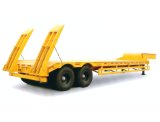 40 Tons Low Bed Semi Trailer 2 Axles