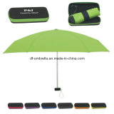 Tiny 5 Foled Super Mini Umbrella with EVA Case
