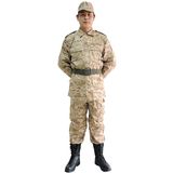 Desert Digital Camouflage Uniform with Cap