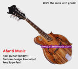 Best Seller! Afanti Music / Spalted Maple Top / Mandolin (AM-NF60)